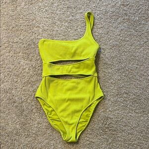 Women’s Aerie one piece full coverage bathing suit. Size Small Long